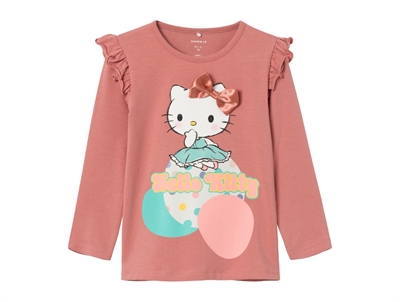 Name It ash rose Hello Kitty bow top
