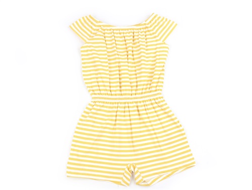 Name It pale marigold striped jumpsuit