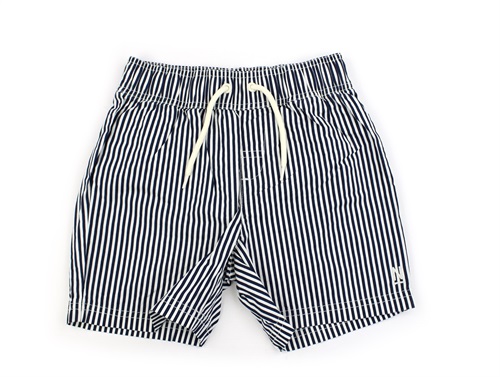 Name It dark sapphire striped swim shorts
