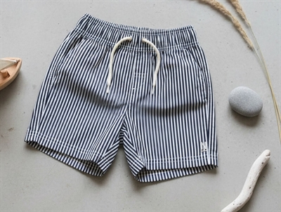 Name It dark sapphire striped swim shorts