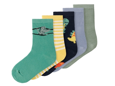 Name It light grey melange mix socks (5-pack)