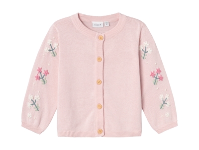Name It parfait pink embroidery cardigan