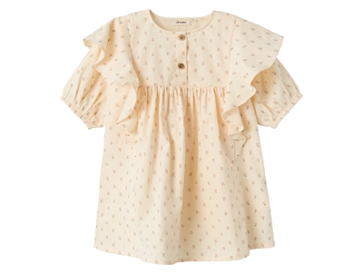 Lil Atelier turtledove floral dress