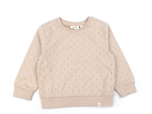 Lil Atelier rose dust floral sweatshirt