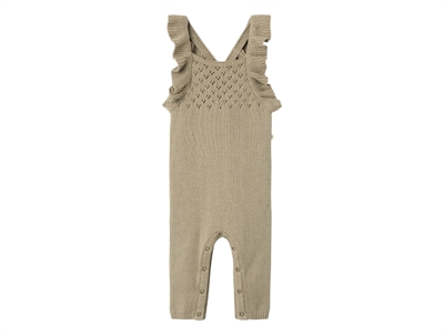 Lil Atelier chinchilla knit overall