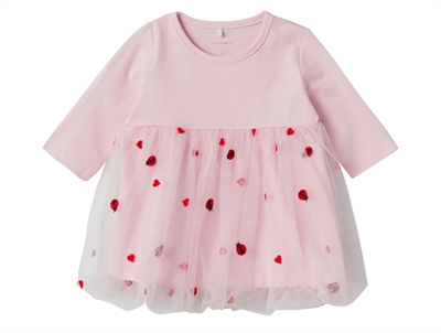 Name It parfait pink heart dress