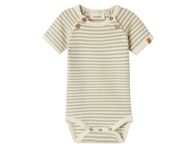 Lil Atelier moss gray striped body
