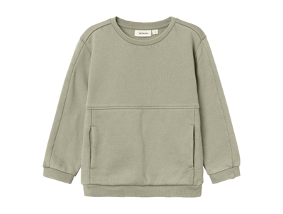 Lil Atelier moss gray loose sweatshirt