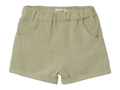 Lil Atelier moss gray shorts
