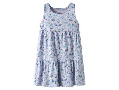 Name It dress purple heather with butterfly print