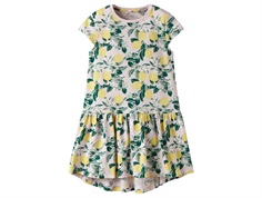 Name It dress aqua gray with print  