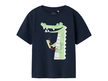 Name It dark sapphire striped t-shirt