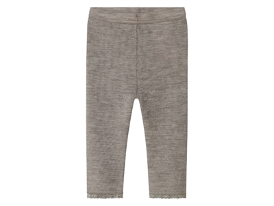 Name It leggings satellite with eyelet pattern in merino wool