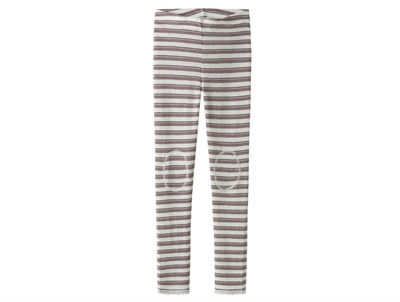 Name It leggings antler with snow white stripes in merino wool