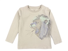 Name It pure cashmere lion t-shirt
