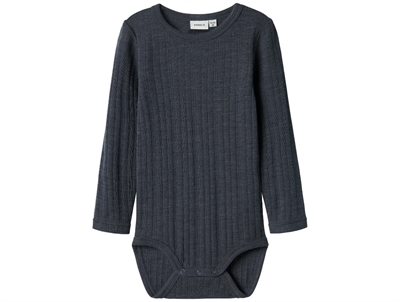 Name It ombre blue body merino wool