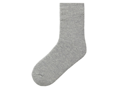 Name It ombre blue/dark grey melange socks wool/cotton (2-pack)
