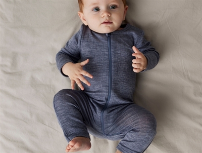 Name It jumpsuit folkstone gray in merino wool with zipper