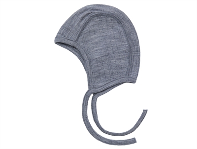 Name It baby bonnet folkstone gray in merino wool