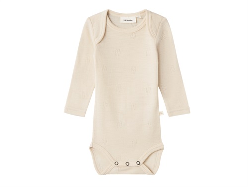 Lil Atelier sandshell elephant body merino wool/modal