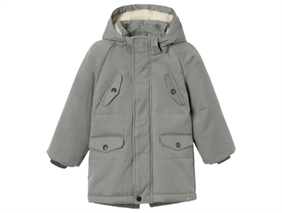 Lil Atelier pewter winter jacket