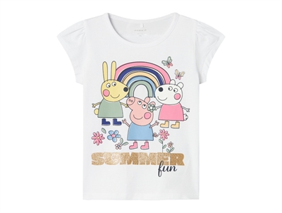 Name It bright white Peppa Pig top