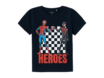 Name It dark sapphire Spiderman top