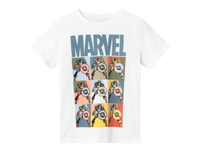 Name It bright white Marvel t-shirt