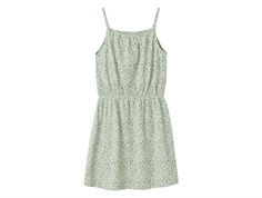 Name It dress aqua gray with print  
