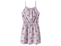Name It dress aqua gray with print  