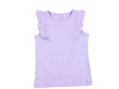 Name It purple rose ruffle top