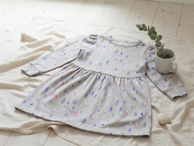 Name It nacreous cloud printed dress