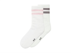 Name It bright white/black/pecan pie/tea leaf socks (3-pack)