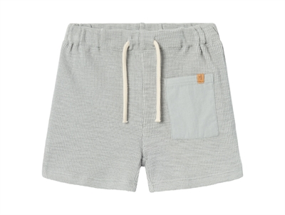 Lil Atelier limestone shorts