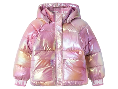 Name It moonlite mauve shiny puffer winter jacket
