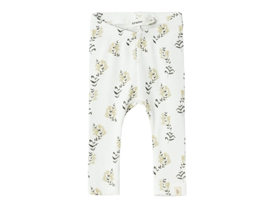 Lil Atelier coconut milk yellow floral legging