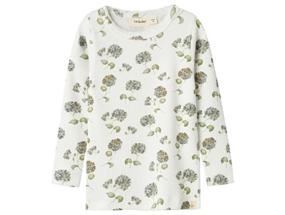 Lil Atelier coconut milk blue floral top
