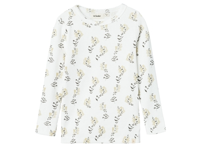 Lil Atelier coconut milk yellow floral top
