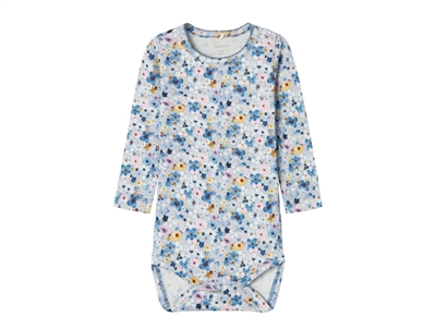 Name It chambray blue floral body