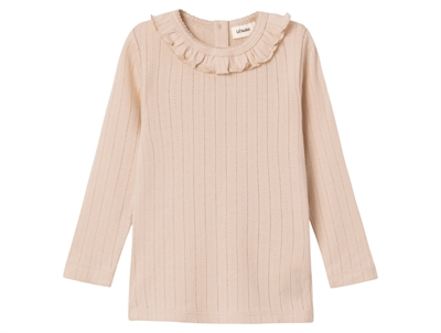 Lil Atelier sheer bliss ruffle top