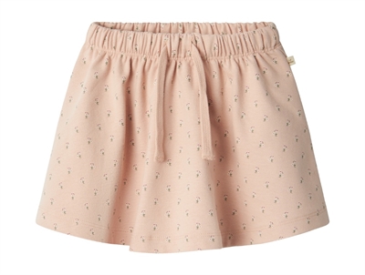 Lil Atelier rose dust floral skirt