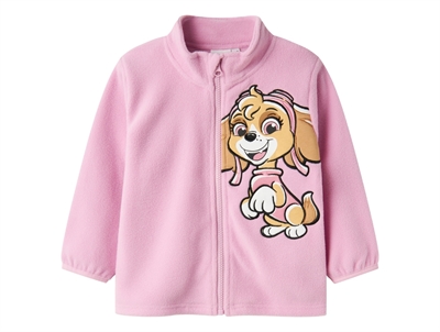 Name It pastel lavender Paw Patrol fleece jacket