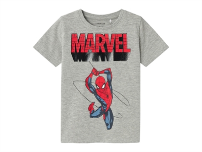 Name It grey melange Spiderman t-shirt