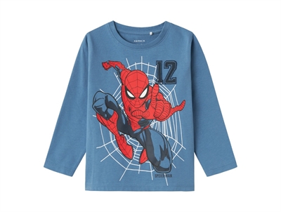 Name It coronet blue Spiderman blouse