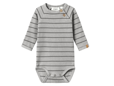 Lil' Atelier body limestone with stripes and button closure