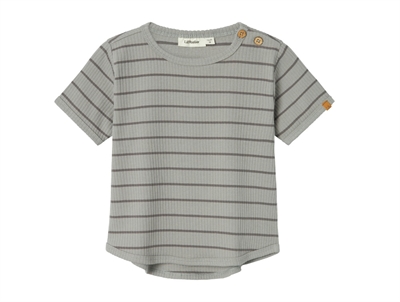 Lil Atelier limestone striped top