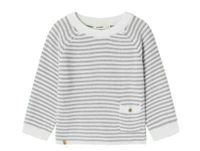 Lil Atelier coconut milk striped pullover
