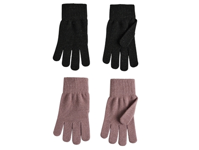 Name It black tech gloves fleece