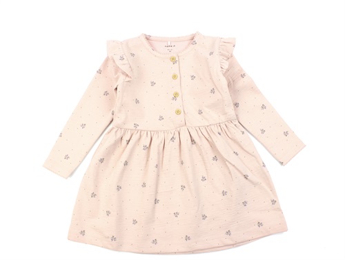 Name It rose smoke floral sweatshirt dress