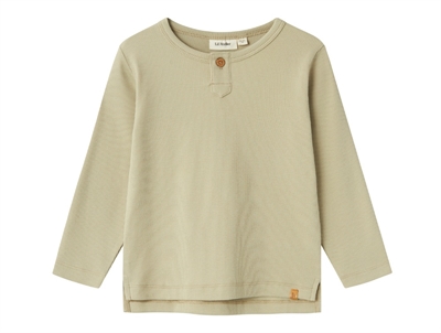 Lil Atelier moss gray top